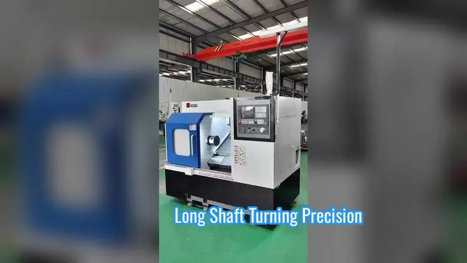 High-Precision CNC Slant Bed Turret Lathe Machining
